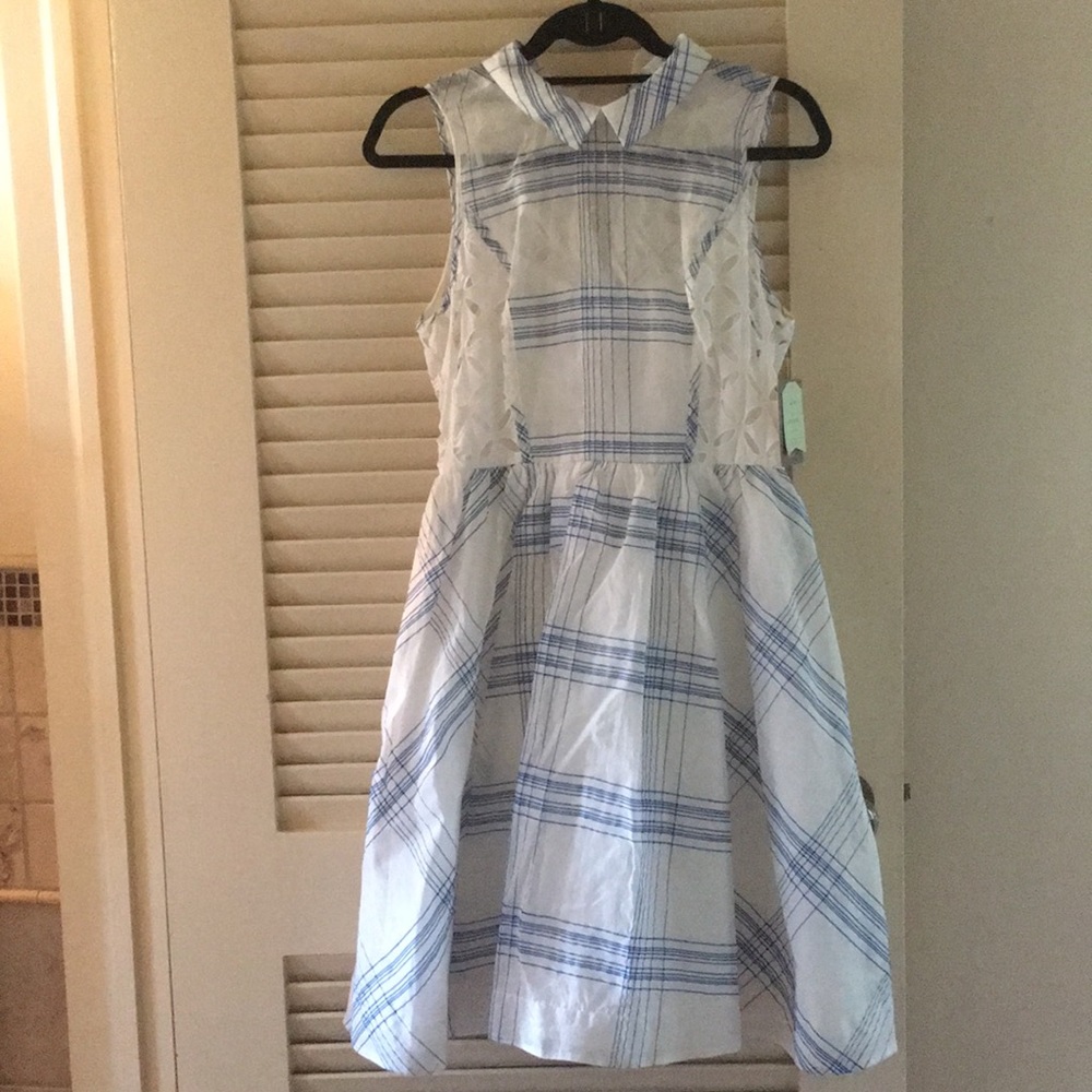 Adorable Anthropologie plaid dress